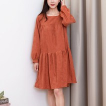 하늘하늘 러블리 페미닌 환절기 루즈핏 여성 원피스
