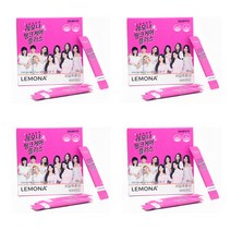 레모나 핑크 케어 플러스 비타민C 히알루론산 경남제약 트와이스 촉촉 피부보습, 240포(60일)