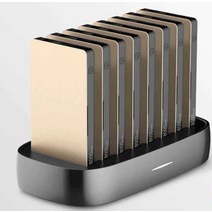 보조배터리 충전기 8구 카페 사무실 PC방 식당 호텔, 골드 8x8000mAh+ 충전 스탠드