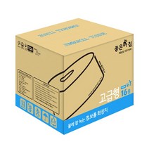 I좋은아침I 고급형 점보롤 화장지 휴지16롤I 물에잘녹는 2겹 엠보 90M, 16롤, 1박스