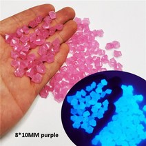 연갈탄 청룡석 천매암 현무암 편석 풍경석 산호석 100/300/500 Pcs 정원 장식 자갈 빛나는 돌 어두운 야외, 01 300Pcs, 11 Purple