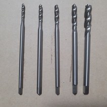 스파이럴 탭 롱 탭 3mm 4mm 5mm 6mm 8mm