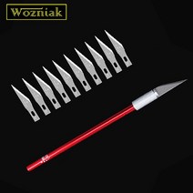 다기능 휴대 Wozniak-오리지널 인성 IC 칩 BGA 마더보드 하드 디스크 PCB 회로 기판 수리 나이프 곡선 얇은, 04 Blue