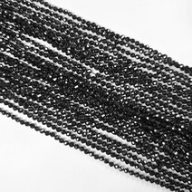 블랙 스피넬 컷팅 원석 천연석 비즈 팔찌만들기 DIY 재료 악세사리 부자재