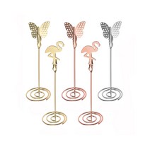 사진꽂이 메모집게 페이퍼홀더 메모클립 매장가격표, 골드HR003941