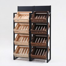 슈퍼마켓 가판대 마트 평대 매대 빵 진열대 노점 선반 진열 과일 디스플레이 농산 행사, 02.520x350x1600mm