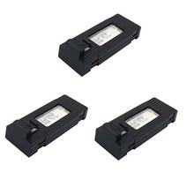 RC 드론 배터리 E88 E88PRO Ls-E525 E525 PRO 미니 UAV 특수 부품 4 5 1800mAh, 3.3.7 볼트 - E88 3PCS