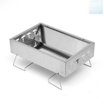 socean 그릴 스텐 화로 캠핑 소형 화롯대 야외용 멀티 그릴 올스텐 숯화로 숯통 사각 화로대 야외 숯불 화덕 캠핑장