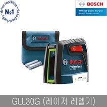보쉬 GLL30G 그린 레이저 레벨기 크로스라인 국내정품, 단품