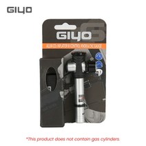 자전거펌프 GIYO-CO2 실린더 펌프 및 게이지 바이크 에어 슈레이더 프레스타 어댑터 알루미늄 합금 자전, 옵션 번호 (01) - GC-09C, 01 GC-09C