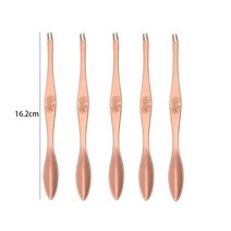 스테인레스 스틸 킹크랩 대게 해산물 손질 도구 세트 껍질 파괴 가위 포크 집게 세트, 5개 동