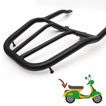 바이크 짐받이 리어캐리어 오토바이 보조석, 1개