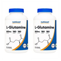 뉴트리코스트 L-글루타민 750mg 180정 X 2개, 1개