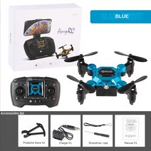 미니 촬영드론 용 휴대용 접이식 원격 제어 UAV 4K HD 360 도 회전 항공기 K04, [04] 빨간