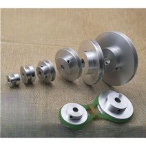 벨트풀리 알루미늄 합금 싱글 그루브 풀리 스핀들 모터 모델 전송 휠, 31 외경 60 내경 5mm