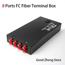 네트워크 부품 fc 광섬유 패치 코드가 있는 8 포트 fc 농축 광섬유 종단 상자 배포