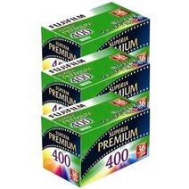 후지필름 스페리아 프리미엄 컬러 네거티브 필름 3세트, 1개, 135 프리미엄 400 36EX 1
