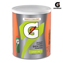게토레이 Gatorade 레몬 라임 스포츠 음료 파우더 1.44kg