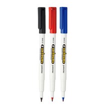 모나미 중간글씨용 네임펜 Fine, 적색, 36개입