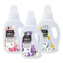 인블리스 저자극 섬유유연제 1L x3개(로즈 베이비코튼 라벤더 택1), 라벤더 1L x3개