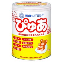Bean Stalk Meg Pure Baby Powdered Milk 빈스타크 유키지루시 메그 밀크 퓨어 분유 (0-1세) 820g 4개