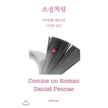 소설처럼:, 문학과지성사, 다니엘 페나크 저/이정임 역