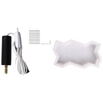 소매 3 개의 파형 정원 경로 플라스틱 콘크리트 포장 벽돌 금형 USB 미니 핸드 드릴 전기 핸드 드릴, 01 파란