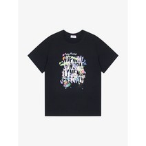 (정식매장판H) PINKO KIDS 22SS NEW 핀코 키즈 여아 프린트 반팔 티셔츠 (031160_110) 블랙