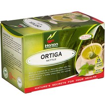 Hanan Nettle Tea - 25 Tea Bags of Stinging Nettle Leaf and Root - All-Natural Herbal Tea of Wild Net