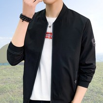 로아 남자 항공 점퍼 바람막이 윈드 경량 블루종 자켓