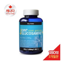 통라이프 연골관리복합식품 조인트 글루코사민 1 675mg x 180정, 1개, 기본