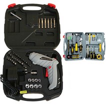 스위스밀리터리 4.8V전동드릴+100P 수공구 세트, 1개, 02_4.8V전동드릴+13P 수공구