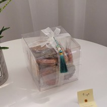 새담 투명 케이크 박스 14호 5개 / 쉬폰케익 생일케익 선물 상자