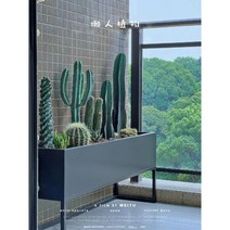 철제 플랜트 박스 인테리어 선반 스탠드 화분 받침대 진열대, 리틀레드북(길이110너비30높이47)