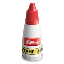 [파고앤랩스] 샤이니 정품 자동 스탬프 전용 불변잉크 S-62 (빨강) 도장잉크 리필 명판 스템프 패드 충전