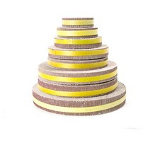 Metal polishing Sandpaper Flap Wheels Disc Shutter For Rotary Tools 4.8, 05 60_01 Thickness 30mm