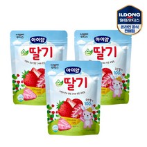 일동후디스 순과일칩 순사과 순딸기 순배, 12g, 3개