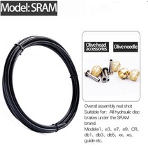 자전거 BH90 BH59 SARM 2.5M 유압 디스크 브레이크 호스 커넥터 삽입 및 올리브 세트 SHIMANO 610315 SLX XT MTB 자전거 부품, SRAM 용