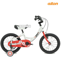 알톤스포츠 21년형 파소16 아동자전거 어린이자전거 키즈 보조바퀴 바구니 선물, B. 조립, 화이트/레드