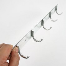 알루미늄 옷걸이 벽걸이 후크 7구, 5구