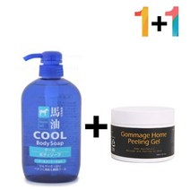 약산성 여름 가드름 모공케어 천연 냄새좋은 순한 쿨 미끌거림없는 등드름 아하 클렌징 각질 대용량 오일프리 바디워시 시카케어 블랙헤드 제거 필링젤, 쿠팡1 쿨바디워시(파랑) 1개_핫클렌징젤 1개, 쿠팡1 본상품선택