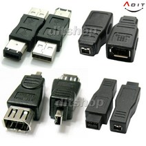 세운상가 ADIT 1394케이블 1394젠더 6P 4P 9P 소니디카 디카젠더 USB_6P USB_4P USB_1394 부품 데이터전송, AT0706