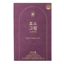 효소그램 고구마맛 효소다이어트 곡물발효효소 포당 3g, 100박스, 20포