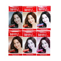 동성제약 훼미닌실키 염색약 6종, 73호 모카브라운