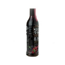 샘표 백년동안 산머루 복분자 현미발효 흑초, 750ml, 10개
