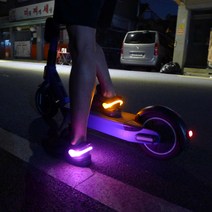 더플렉스 LED멀티클립 야간러닝 캠핑 스트링가드 라이딩 암밴드 라이트 LED 안전 후미등 신발클립 배달알바인기템, 레인보우