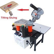 엣지 벤딩기 휴대용 에지 bander 45 틸팅 밴딩 기계 미니 양면 접착 1세트, 협력사, 220v, 유럽연합