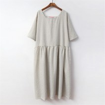 [시드마켓] 미시옷 오버체크셔링원피스 GR9929M105 여성 빅사이즈 (7005884)