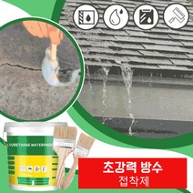 초강력 투명 방수 본드 외벽 크랙보수제/누수배관 방수본드/욕실 타일 깨짐 보수 본드 (브러시 증정), 방수 본드(100g + 브러시)