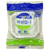 아이존 일회용 야외용 나들이 위생 접시 사각 10cm(10매) 일회용접시, 1개, 10매